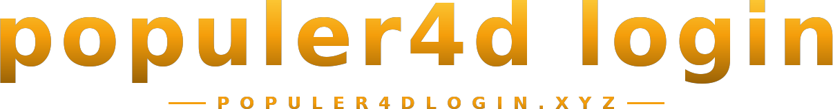 populer4d login logo